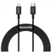USB Кабель BASEUS CATLYS-A01SUPERIOR SERIES SERIES FAST CHARGING DATA CABLE TYPE C TO IP PD 20W 1M BLACK_0