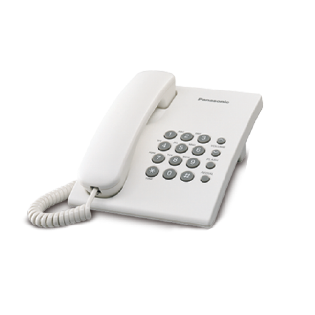 Telefon PANASONIC KX-TS500FX1W