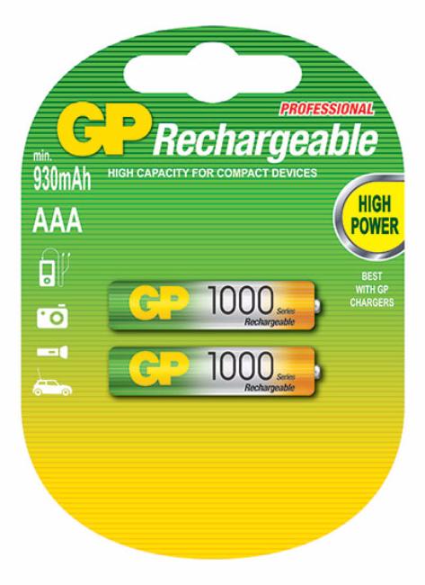 GP Batareya RECAHRGABLE AAA 1000mah