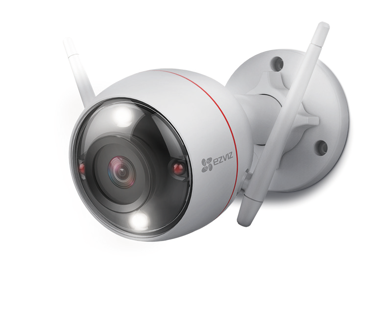 Камера EZVIZ CS-C3W Pro 2mp Color Night Vision Mode IR 30m Wi-Fi 2 way audio Built-in siren MicroSD (up to 128 GB) Outdoor Bullet Kamera _0