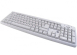Клавиатура KB-06XE/USB/WHITE/RU_0