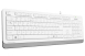 Клавиатура A4TECH FSTYLER WIRED KEYBOARD SET WITH FN MULTIMEDIA FUNCTION USB WHITE FK10_1