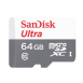 Yaddaş Kartı SANDISK MICRO SDXC 64GB UHS-I SDSQUNR-064G-GN3MN ELK_0