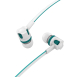 Наушники SGM Hytech HY-X06 Mobile Phone Compatible White / Blue In-Ear Microphone Headset_1