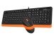 Клавиатура и мышь A4TECH FSTYLER WIRED COMBO SET WITH FN MULTIMEDIA FUNCTION USB ORANGE F1010_2