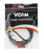 Kabel VCOM 3.5ST M/ 2RCA M,3M,BLACK CABLE CV212-3 +_0